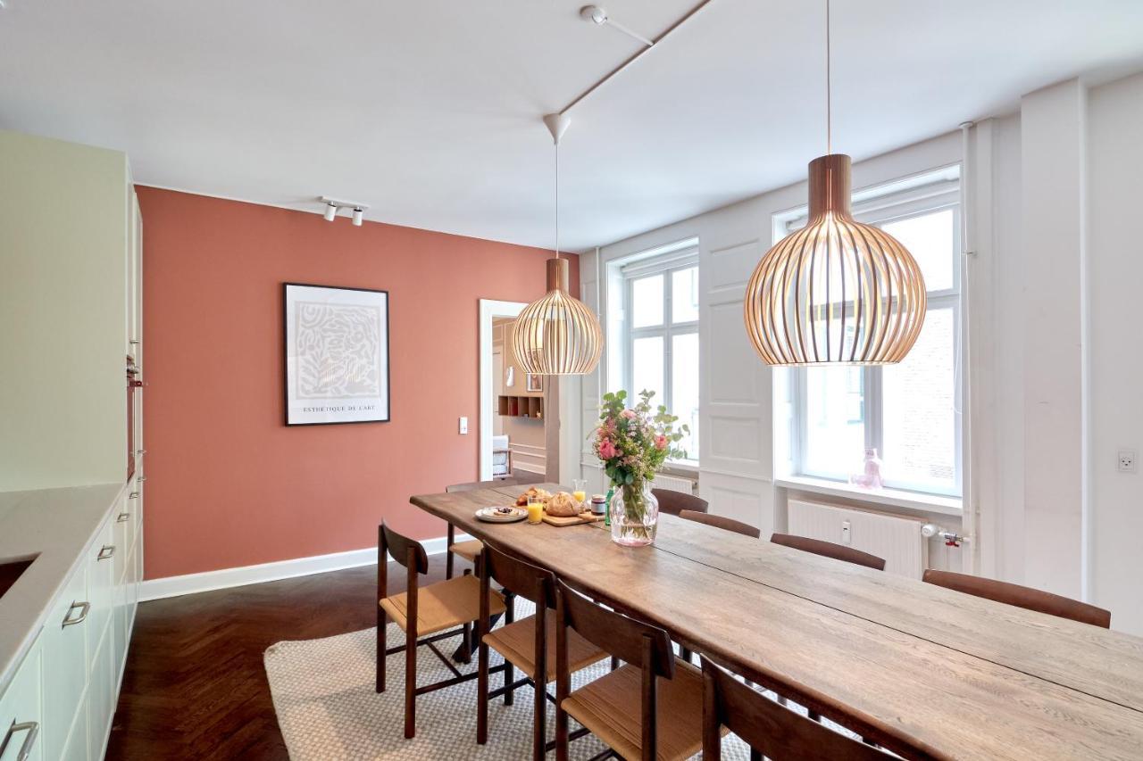 220Sqm Designer Apt - Copenhagen City Center - Private Balcony Zewnętrze zdjęcie