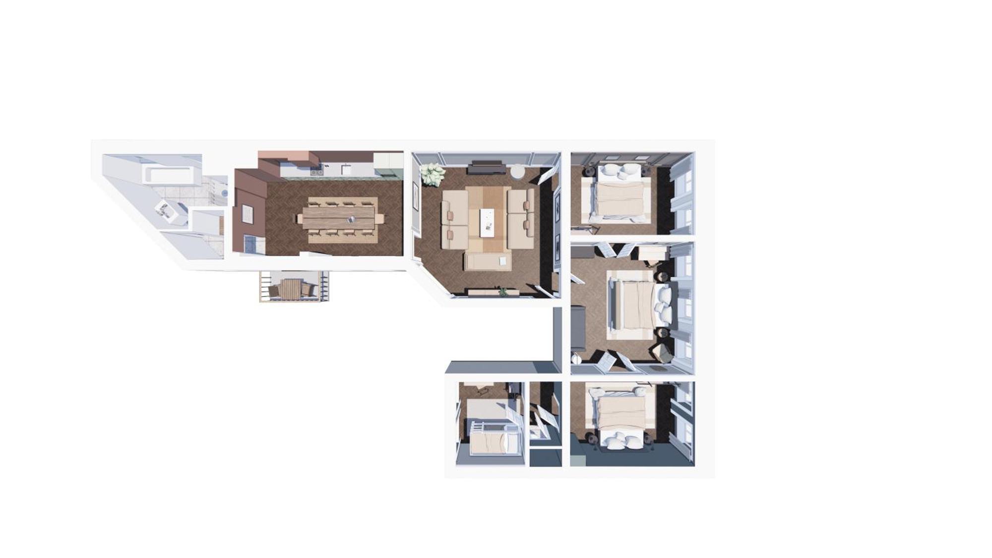 220Sqm Designer Apt - Copenhagen City Center - Private Balcony Zewnętrze zdjęcie