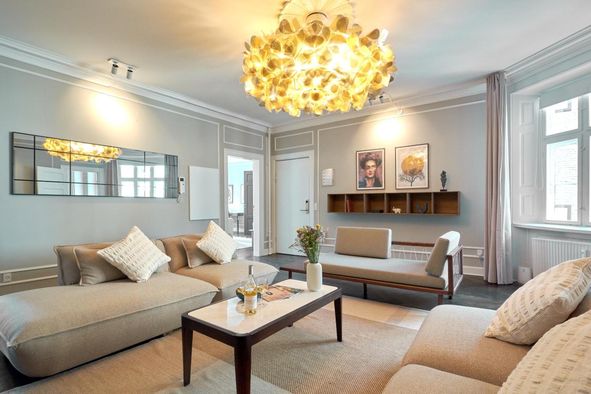 220Sqm Designer Apt - Copenhagen City Center - Private Balcony Zewnętrze zdjęcie